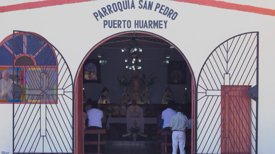 The church where Father Paul Madden celebrates Mass, in Puerto Huarmey, Peru. Father Madden admitted to molesting a 13-year-old boy, and told GlobalPost he could never again work in the US. The church where Father Paul Madden celebrates Mass, in Puerto Huarmey, Peru. Father Madden admitted to molesting a 13-year-old boy, and told GlobalPost he could never again work in the US.